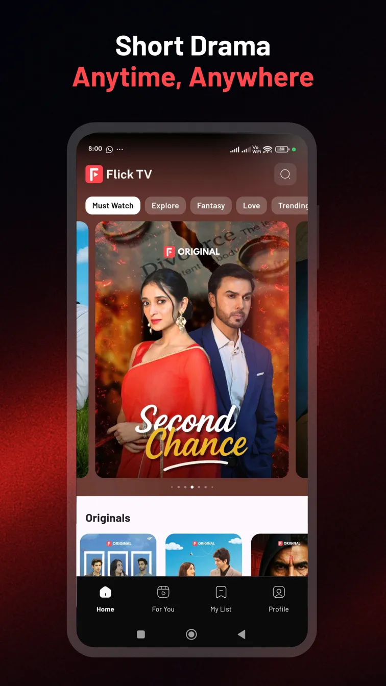 Flick TV Screenshot 1